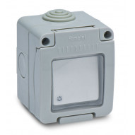 Interruptor Superficie Estanco C/luz Ip55 10 Amp