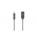DCU TECNOLOGIC USB, Lightning Pure Metal para iPhone, iPad e iPod, Plata