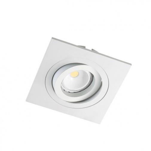 Foco Led Orientable Cuadrado Blanco 6,2 W