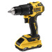 DEWALT DCD709D2T-QW - Taladro Percutor sin escobillas XR 18V, 2 Baterías Li-Ion 2 Ah y Cargador Multi-voltaje XR