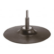 Plato Soporte Goma Taladro 8mm 125 Mm