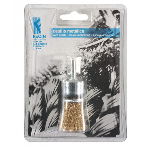 Cepillo Brocha Latonado E.6 Mm 26x0,30 Mm 2