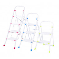 Escalera Acero 2p Plegab C/bar