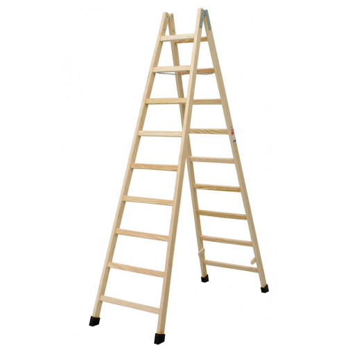 Escalera Madera P Canto 5peld 1,50 M