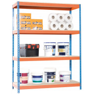 Estanteria S/t 4 Alt Azul/nar 20x15x60