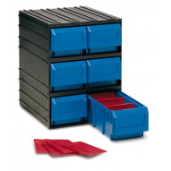 Contenedor Cajon 6 Estantes 300/6