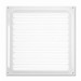 Brinox B70220D - Rejilla de ventilación (15 x 15 cm) color lacado blanco
