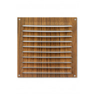 Rejilla Madera Clara Blister 15x15 Cm