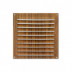Rejilla Madera Clara Blister 15x15 Cm