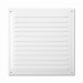 Brinox B70580D - Rejilla de ventilación (20 x 20 cm) color lacado blanco