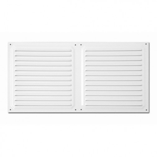 Rejilla Lacada Blanca Blister 20x40 Cm