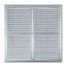 Brinox B70570A - Rejilla de ventilación (30 x 30 cm) color aluminio