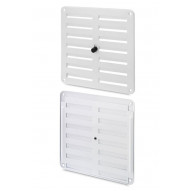 Rejilla C/persiana Blanca Bl 17x17 Cm