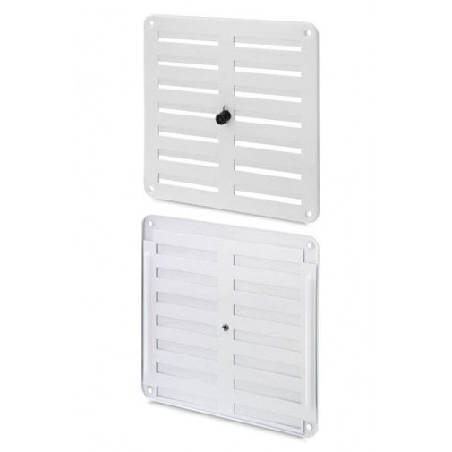 Rejilla C/persiana Blanca Bl 17x17 Cm