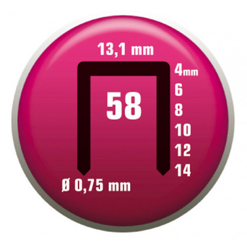 Grapa 58/14 C/5000 14 Mm