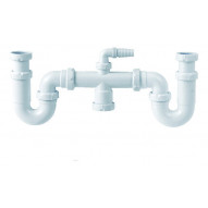 Sifon Doble Fregadero Cur S-30 1'1/2