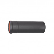 Tubo Estufa Pellet 500 Mm 100 Mm