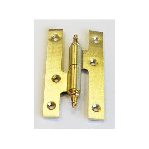 Pernio Laton 304 100x55 Pala Cuadrada Con Remate Izquierda