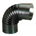 Wolfpack 22010056 - Codo estufa galvanizado de 120 mm 90°