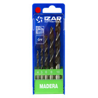 Broca Madera 3p. Jgo 5 Pzs. 4-10 Mm