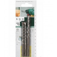 Broca Hormigon Uneo Set 3 Pzs 5-6-8 Mm