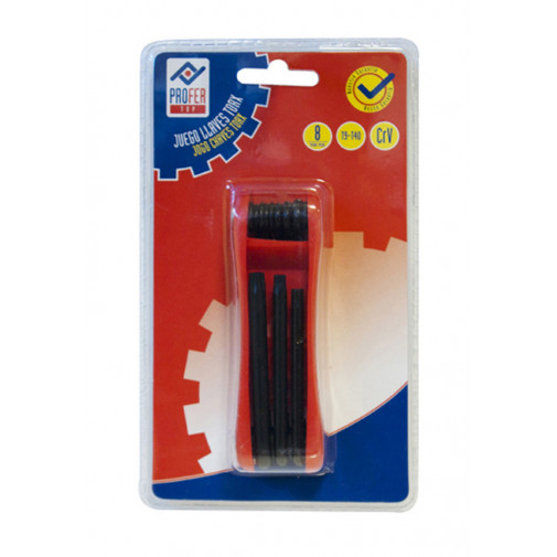 Llave Torx Navaja Jgo 8pz T9-t40 2