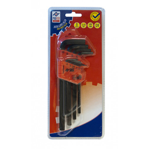 Llave Allen Larga 9pz 1,5-10 Mm 2