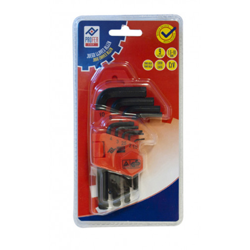 Llave Allen Corta P/bola 9p 1,5-10 Mm 2