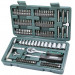 Mannesmann M29166 - Maletín con juego de llaves de vaso y puntas de destornillador (130 piezas)