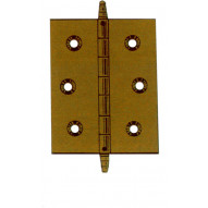 Bisagra Latonada Remate Alto 60x40 Mm