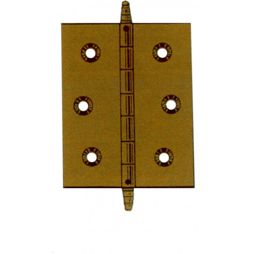 Bisagra Latonada Remate Alto 60x40 Mm