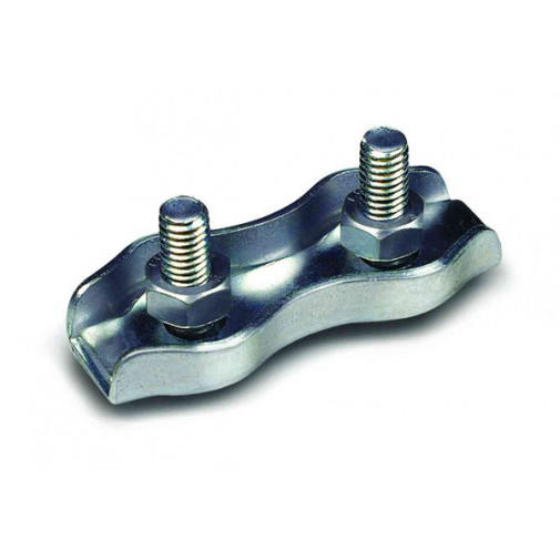 Sujetacable Plano Dob.zn C/50 5 Mm