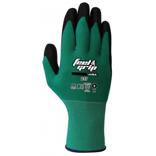 Guante Nylon Latex Palma T.9