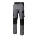 VELILLA 103020B  Pantalón Bicolor Multibolsillos  Color Gris y Negro  Talla 38