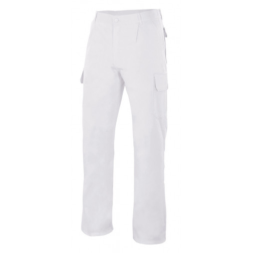 Pantalon Sarga Multib Blanco 50