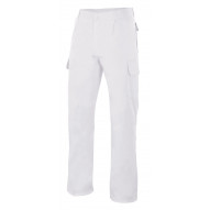 Pantalon Sarga Multib Blanco 52