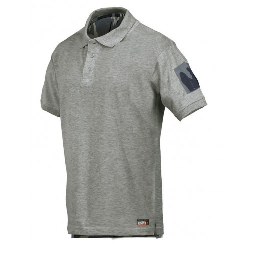 Polo M/corta Algodon Gris M