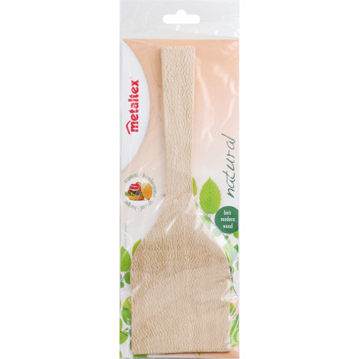 Espatula Madera Hamburguesa 30 Cm 2