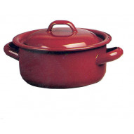 Cacerola Esmalte Marron 32 Cm