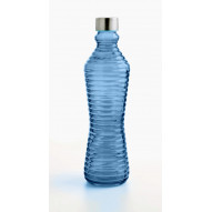 Botella Vidrio Azul Rustik 1 L