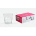 LAV 6 Pieza Aras de Agua Vasos Set - facetado Whisky Soft Drinks Glasses - 200ml