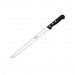 3 Claveles Pom Cuchillo jamonero de 30 cm, Acero Inoxidable, Negro