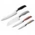 Set 4 Cuchillo Acero Inox Neon
