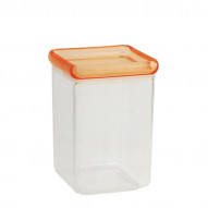 Bote Cocina Acrilico Cuad.1,3l 11x16,5 Cm