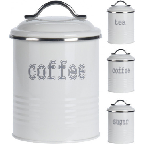 Bote Metal C/tapa Surtido