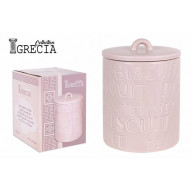 Bote C/tapa Grecia Biscuit
