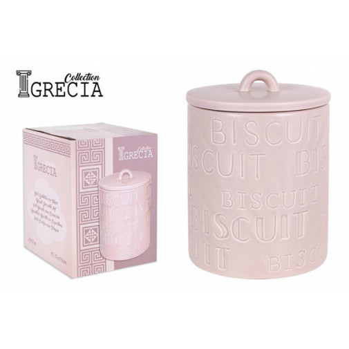 Bote C/tapa Grecia Biscuit