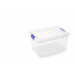 PLASTIC FORTE, Caja de almacenamiento, TRANSPARENTE, 16 Litros, sin ruedas