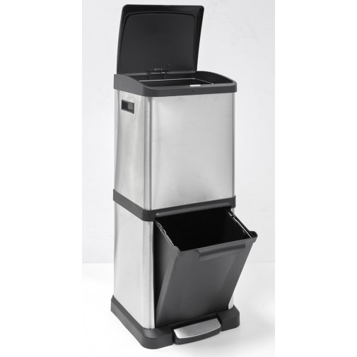 Cubo Pedal 2 Contened Step Bin 18+16