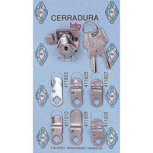 Cerradura Buzon 60001 Cr Btv
